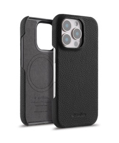 Coque iPhone 16 Pro Max Cuir Véritable Melkco Compatible MagSafe - Noi
