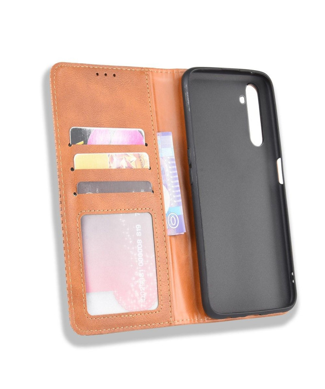 Housse Realme 6 Pro Le Cirénius style cuir