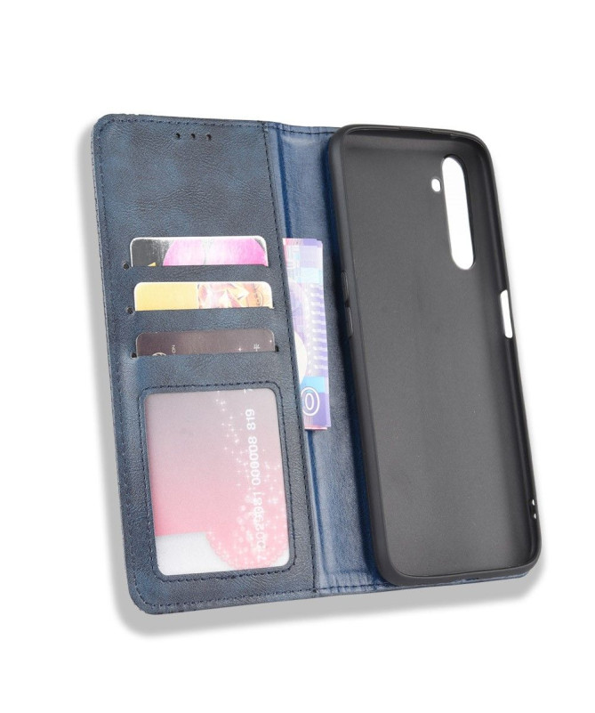 Housse Realme 6 Pro Le Cirénius style cuir