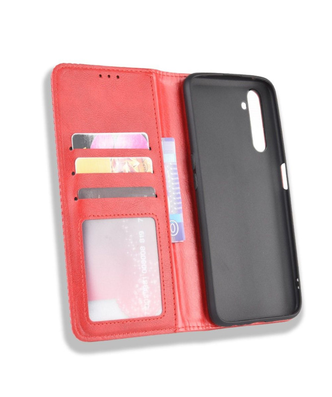 Housse Realme 6 Pro Le Cirénius style cuir