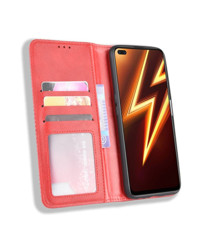 Housse Realme 6 Pro Le Cirénius style cuir