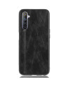 Coque Realme 6 Effet Cuir Coutures