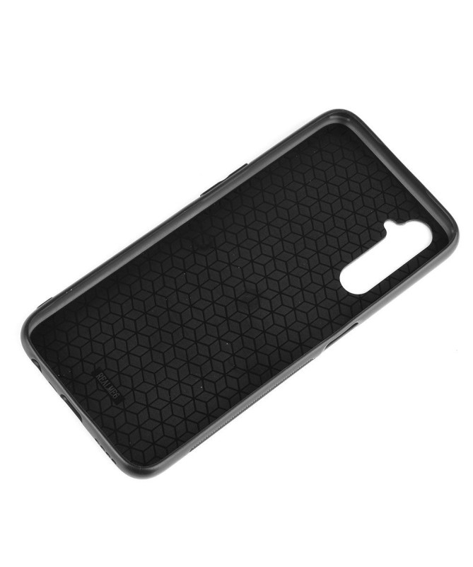 Coque Realme 6 Effet Cuir Coutures