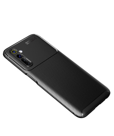 Coque effet fibre de carbone pour Realme 6