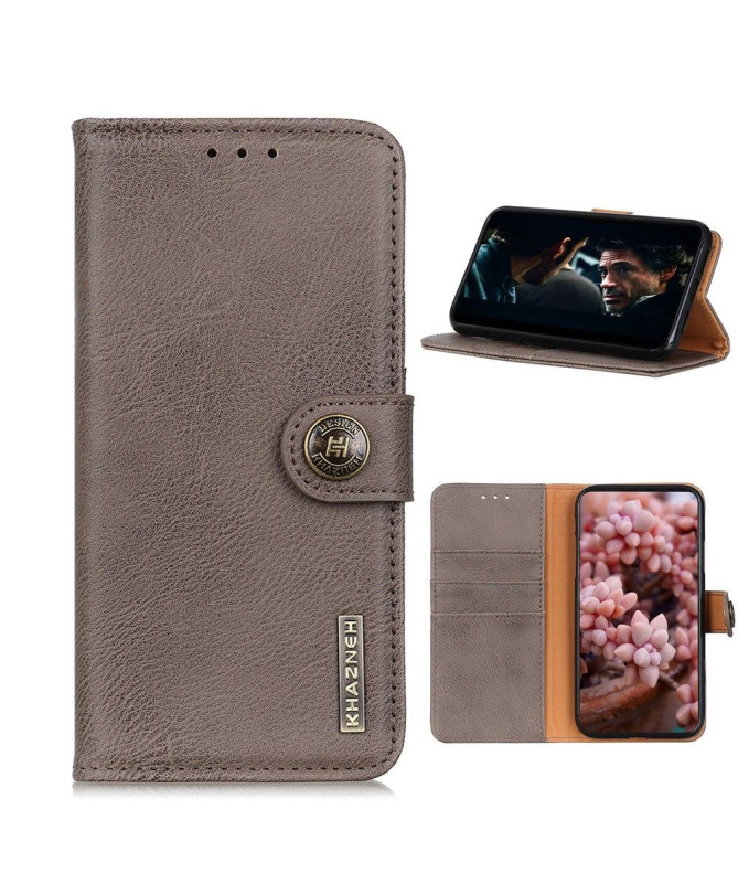 Housse Realme 7 KHAZNEH Effet Cuir Porte Cartes