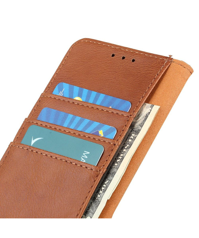 Housse Realme 7 KHAZNEH Effet Cuir Porte Cartes
