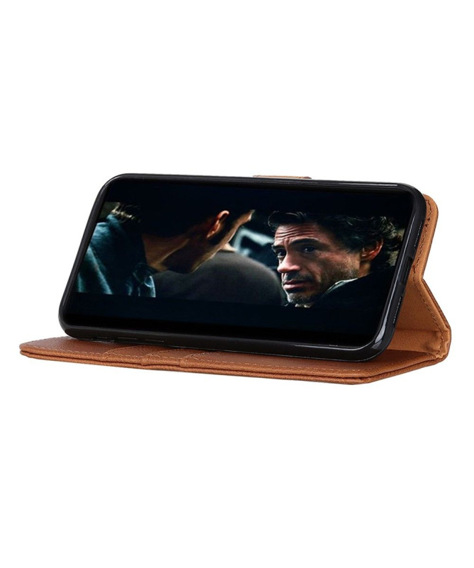 Housse Realme 7 KHAZNEH Effet Cuir Porte Cartes
