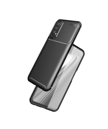 Coque Realme 7 effet fibre de carbone