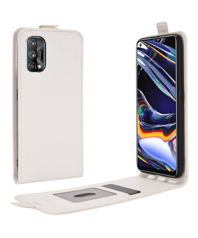 Housse Realme 7 Pro simili cuir avec rabat verticale