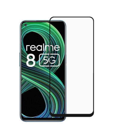 Protection d’écran Realme 8 5G en verre trempé full size