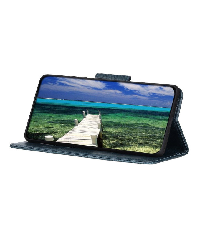 Housse Realme 8 5G Folio Simili Cuir Fonction Support