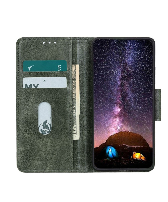 Housse Realme 8 5G Folio Simili Cuir Fonction Support