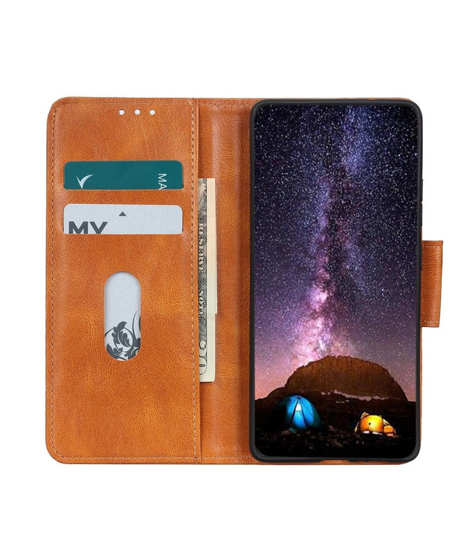 Housse Realme 8 5G Folio Simili Cuir Fonction Support