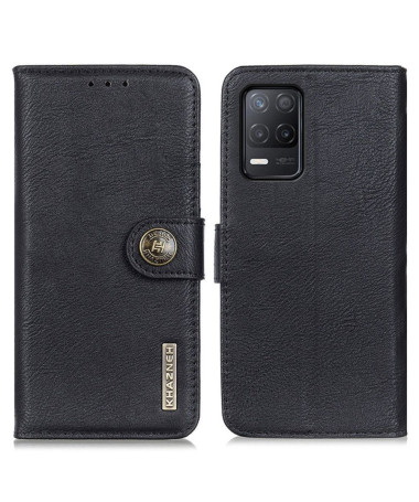 Housse Realme 8 5G KHAZNEH Effet Cuir Porte-Cartes