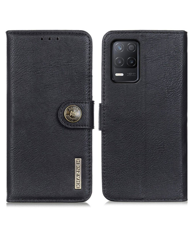 Housse Realme 8 5G KHAZNEH Effet Cuir Porte-Cartes
