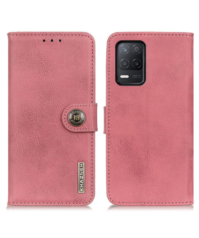 Housse Realme 8 5G KHAZNEH Effet Cuir Porte-Cartes