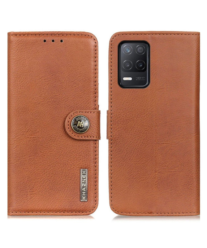 Housse Realme 8 5G KHAZNEH Effet Cuir Porte-Cartes