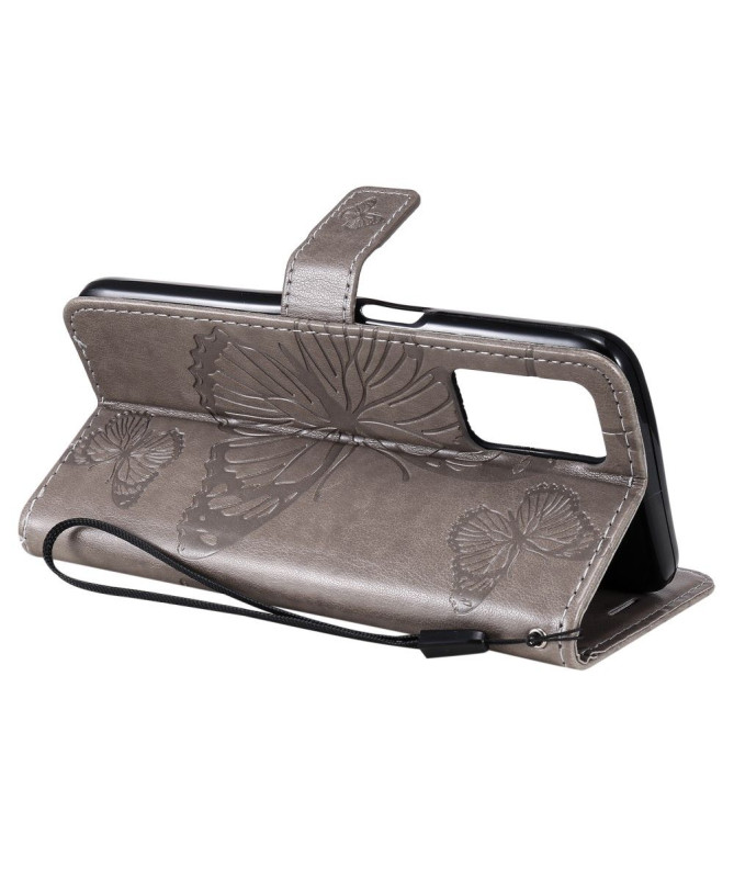 Housse Realme 8 5G Papillons fonction support