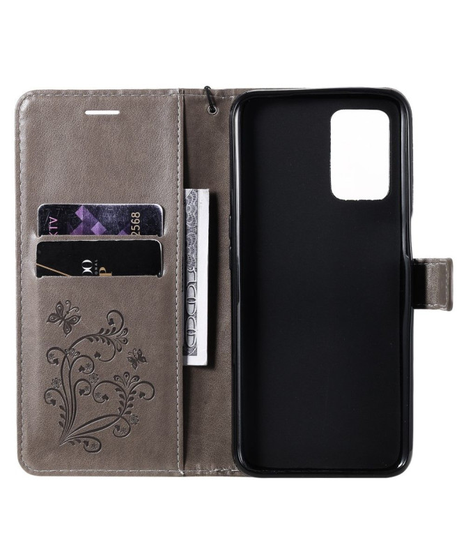 Housse Realme 8 5G Papillons fonction support