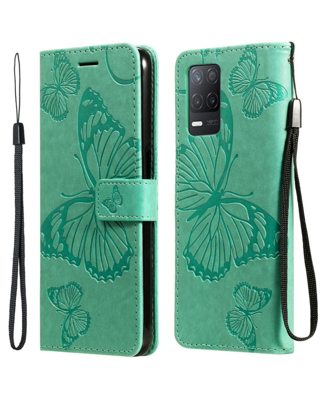 Housse Realme 8 5G Papillons fonction support