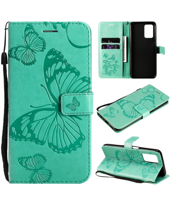 Housse Realme 8 5G Papillons fonction support