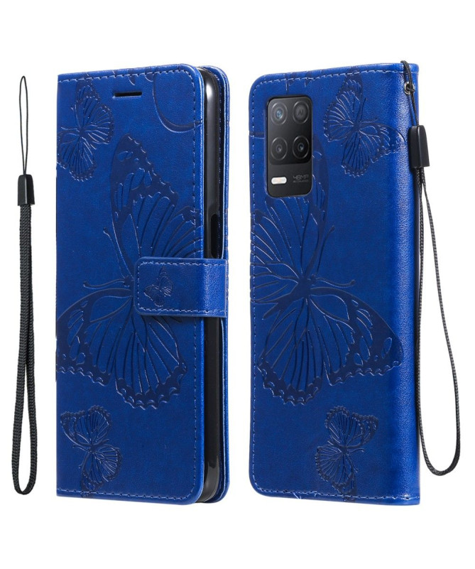 Housse Realme 8 5G Papillons fonction support