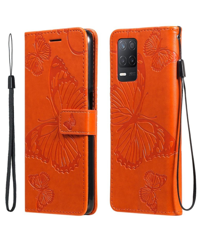 Housse Realme 8 5G Papillons fonction support