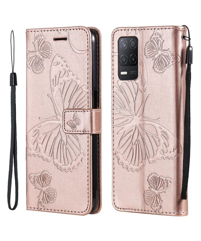 Housse Realme 8 5G Papillons fonction support