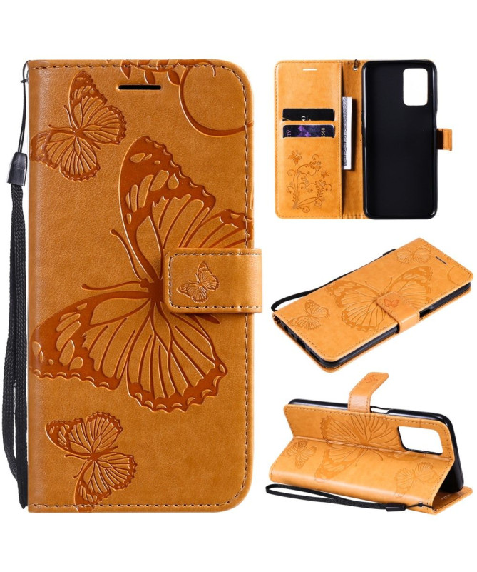 Housse Realme 8 5G Papillons fonction support