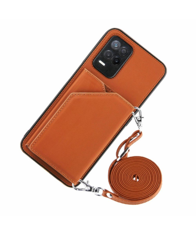 Coque Realme 8 5G AUDE Lanière multi compartiments