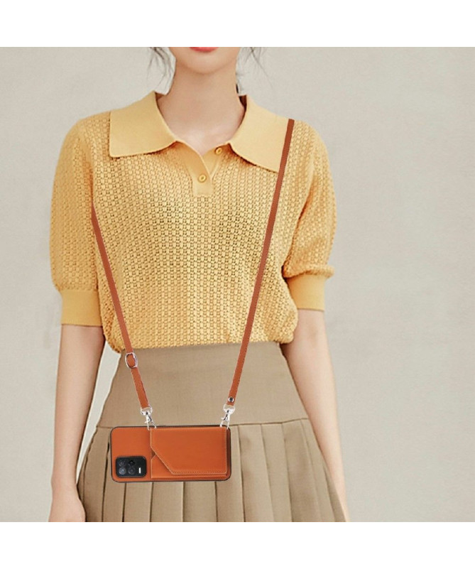 Coque Realme 8 5G AUDE Lanière multi compartiments