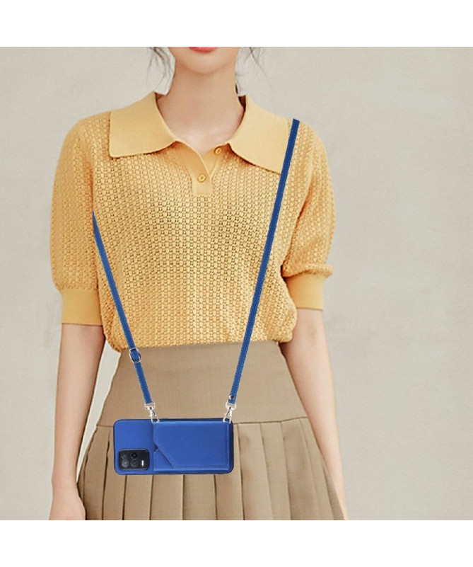 Coque Realme 8 5G AUDE Lanière multi compartiments