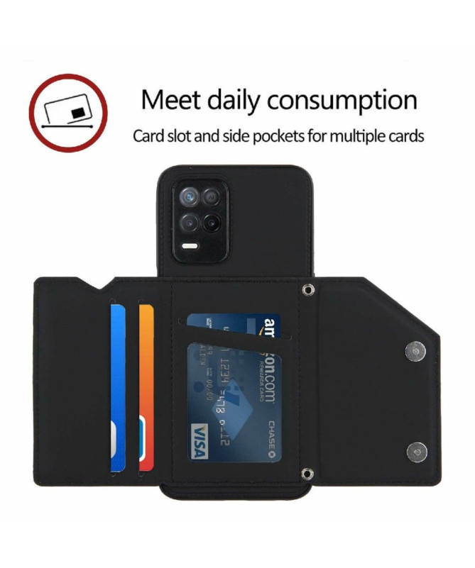 Coque Realme 8 5G AUDE Lanière multi compartiments