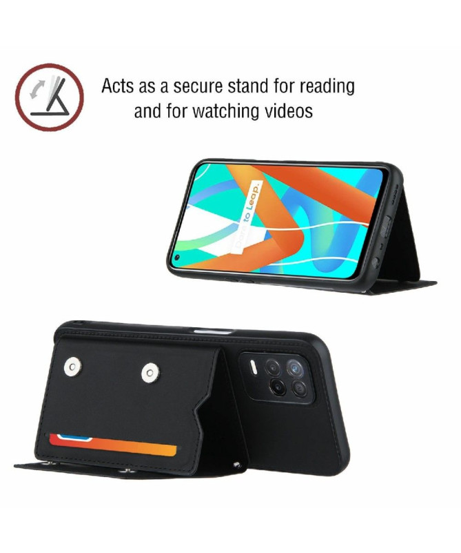 Coque Realme 8 5G AUDE Lanière multi compartiments