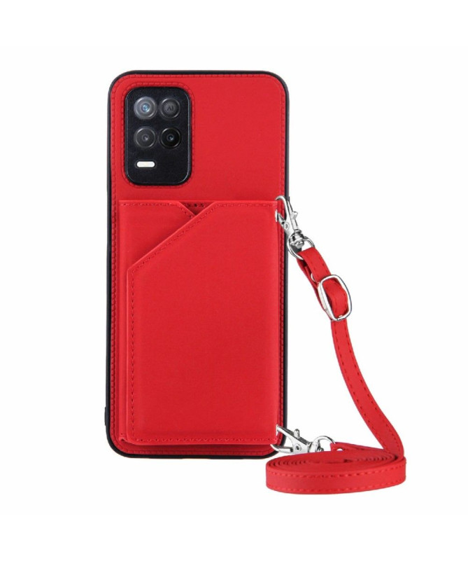 Coque Realme 8 5G AUDE Lanière multi compartiments