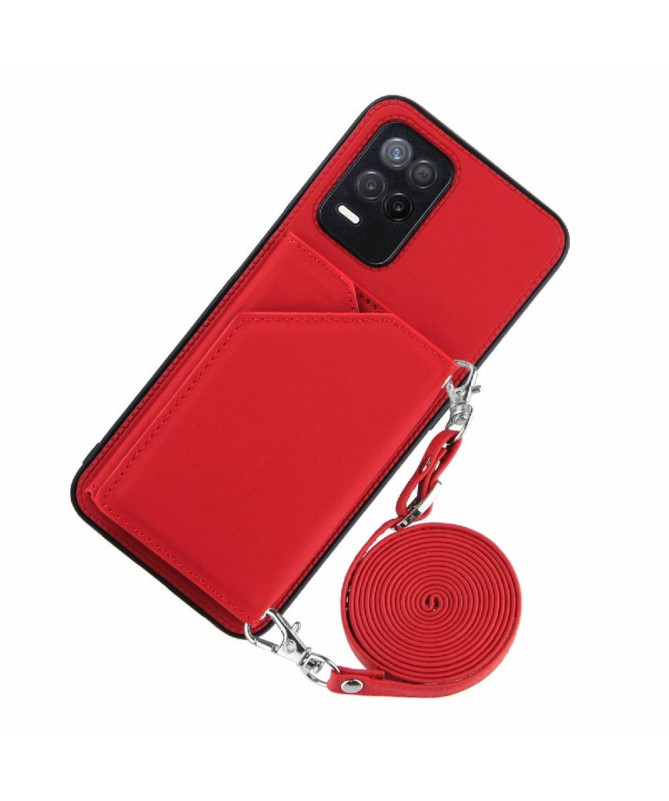 Coque Realme 8 5G AUDE Lanière multi compartiments