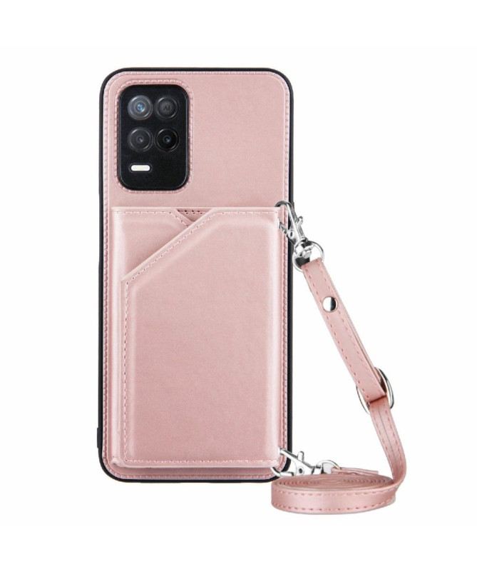 Coque Realme 8 5G AUDE Lanière multi compartiments