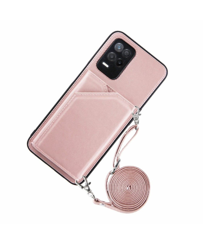 Coque Realme 8 5G AUDE Lanière multi compartiments