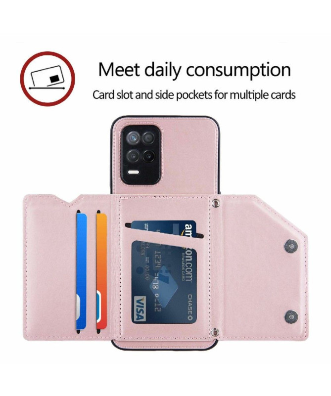 Coque Realme 8 5G AUDE Lanière multi compartiments