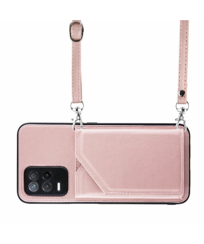 Coque Realme 8 5G AUDE Lanière multi compartiments