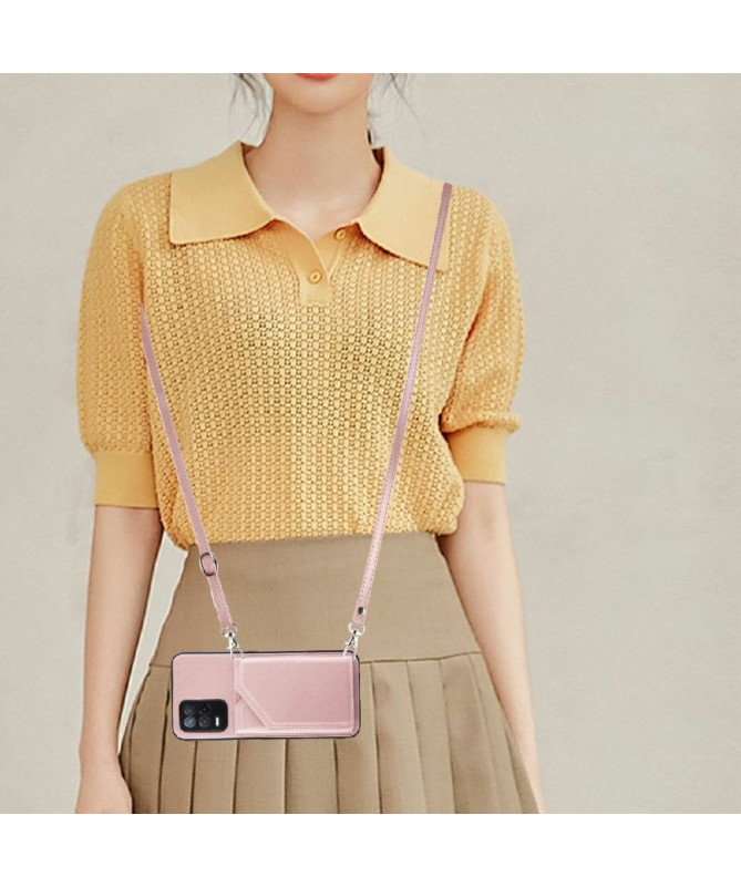 Coque Realme 8 5G AUDE Lanière multi compartiments