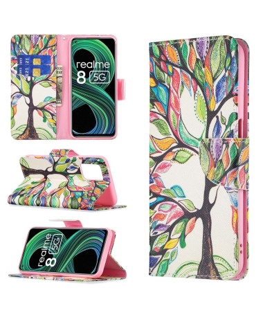 Housse Realme 8 5G dessin arbre