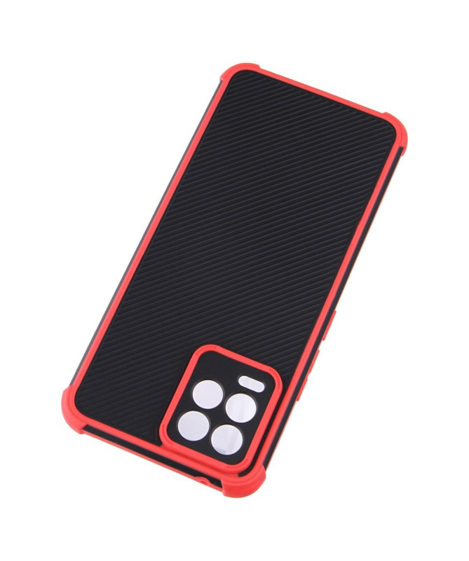 Coque Realme 8 / 8 Pro Stripes angles renforcés