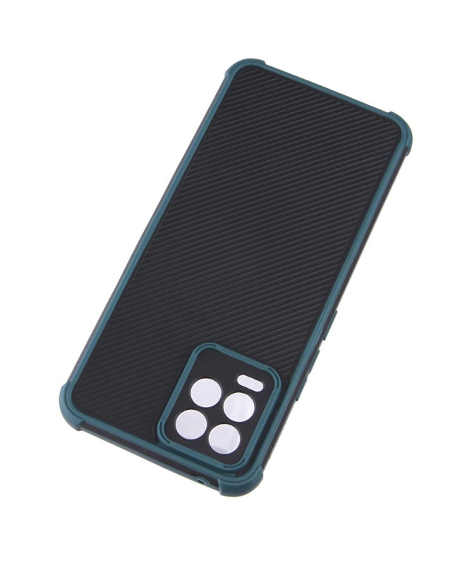 Coque Realme 8 / 8 Pro Stripes angles renforcés