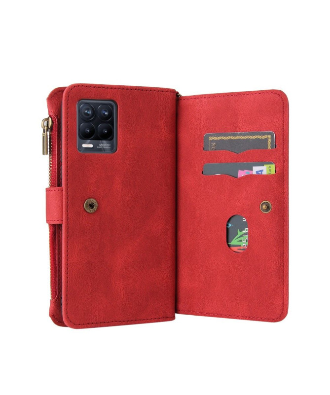 Housse portefeuille Realme 8 / 8 Pro à lanière