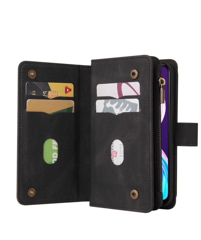 Housse portefeuille Realme 8 / 8 Pro à lanière