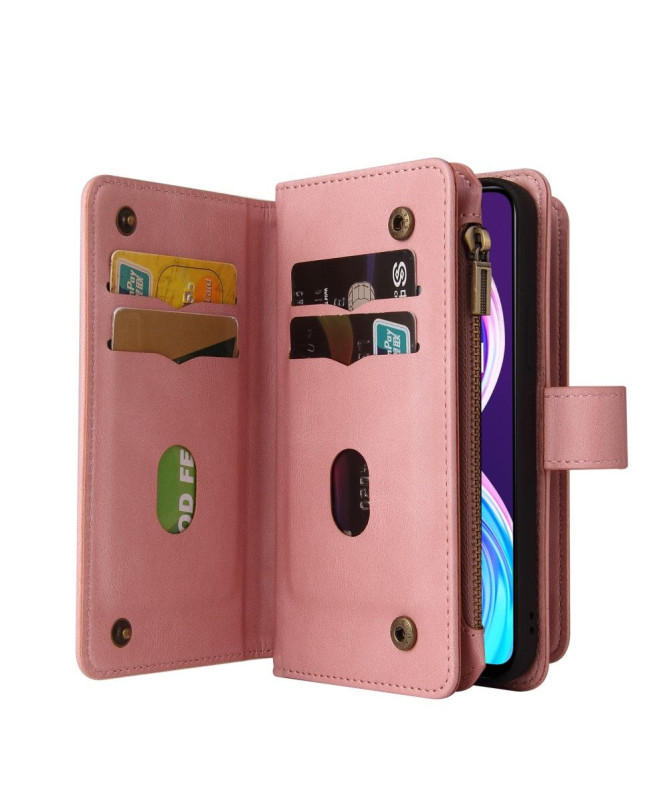 Housse portefeuille Realme 8 / 8 Pro à lanière