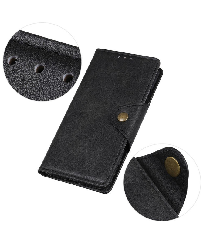 Housse Realme 8 / 8 Pro Full Protect Simili Cuir Mat