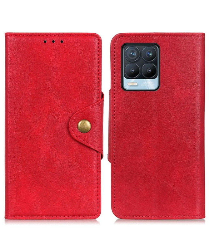 Housse Realme 8 / 8 Pro Full Protect Simili Cuir Mat