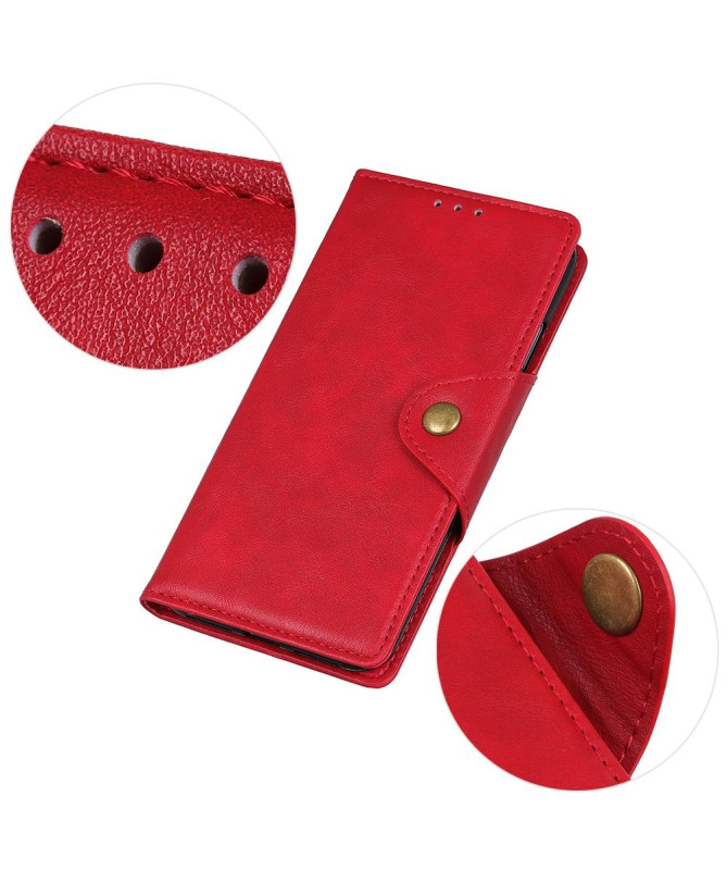 Housse Realme 8 / 8 Pro Full Protect Simili Cuir Mat